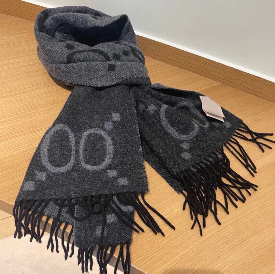 Luxury Cashmere Scarf Women Winter Warm Shawls And Wraps Designer