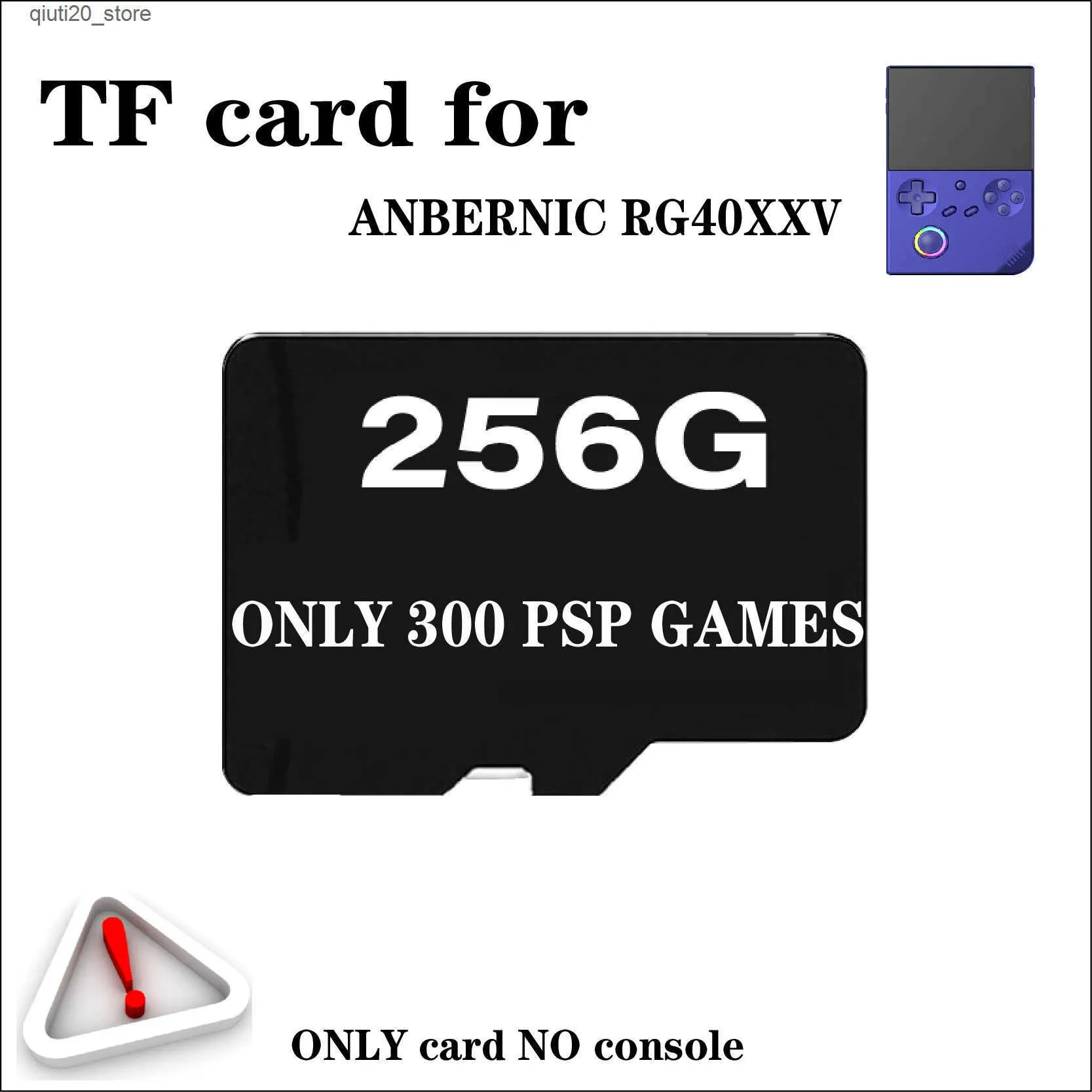 256GB Micro SD Card for ANBERNIC RG40XXV Retro Handheld