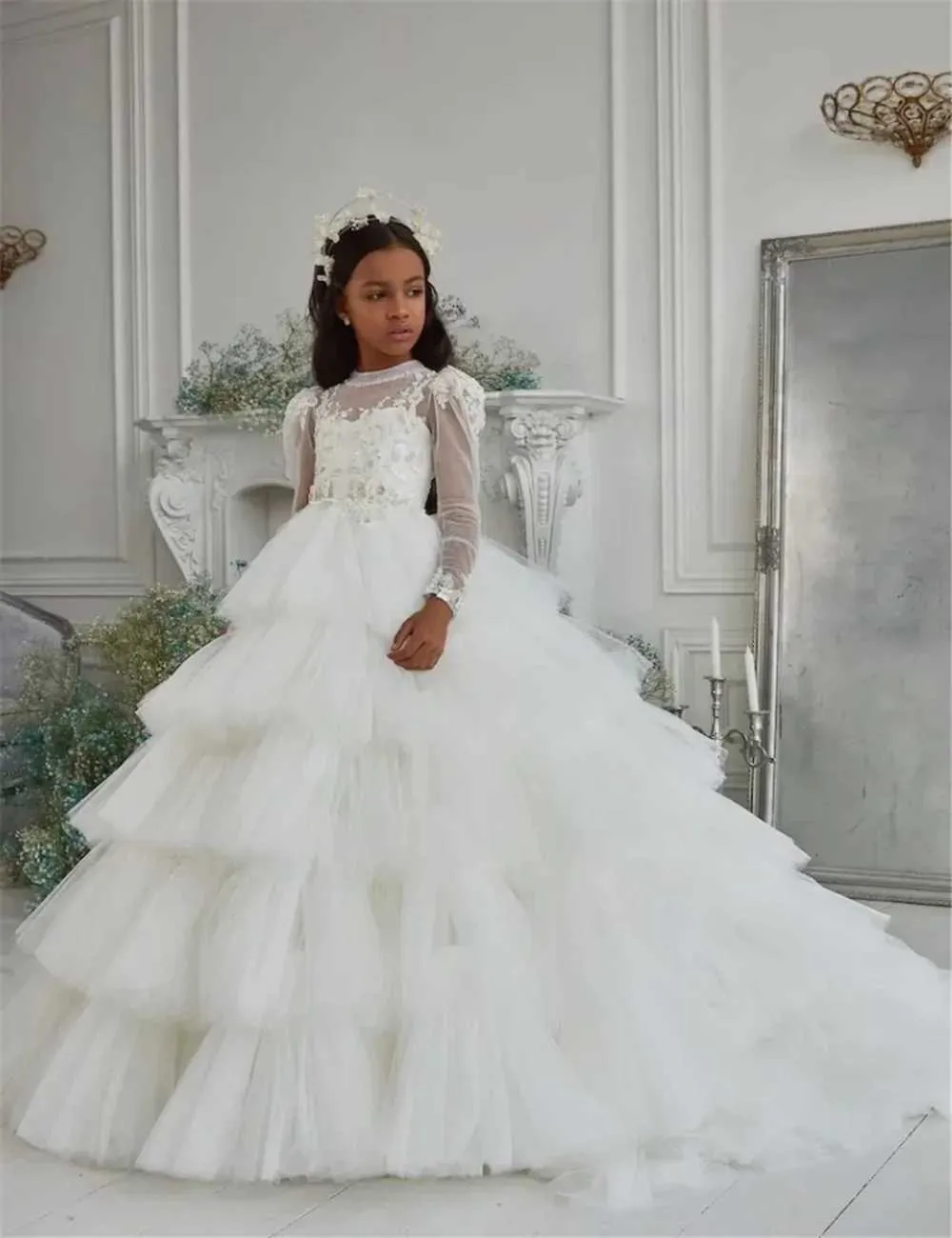 navy blue dress for baby girl Girls White Dresses | Flower Girl, Easter & Special Occasions