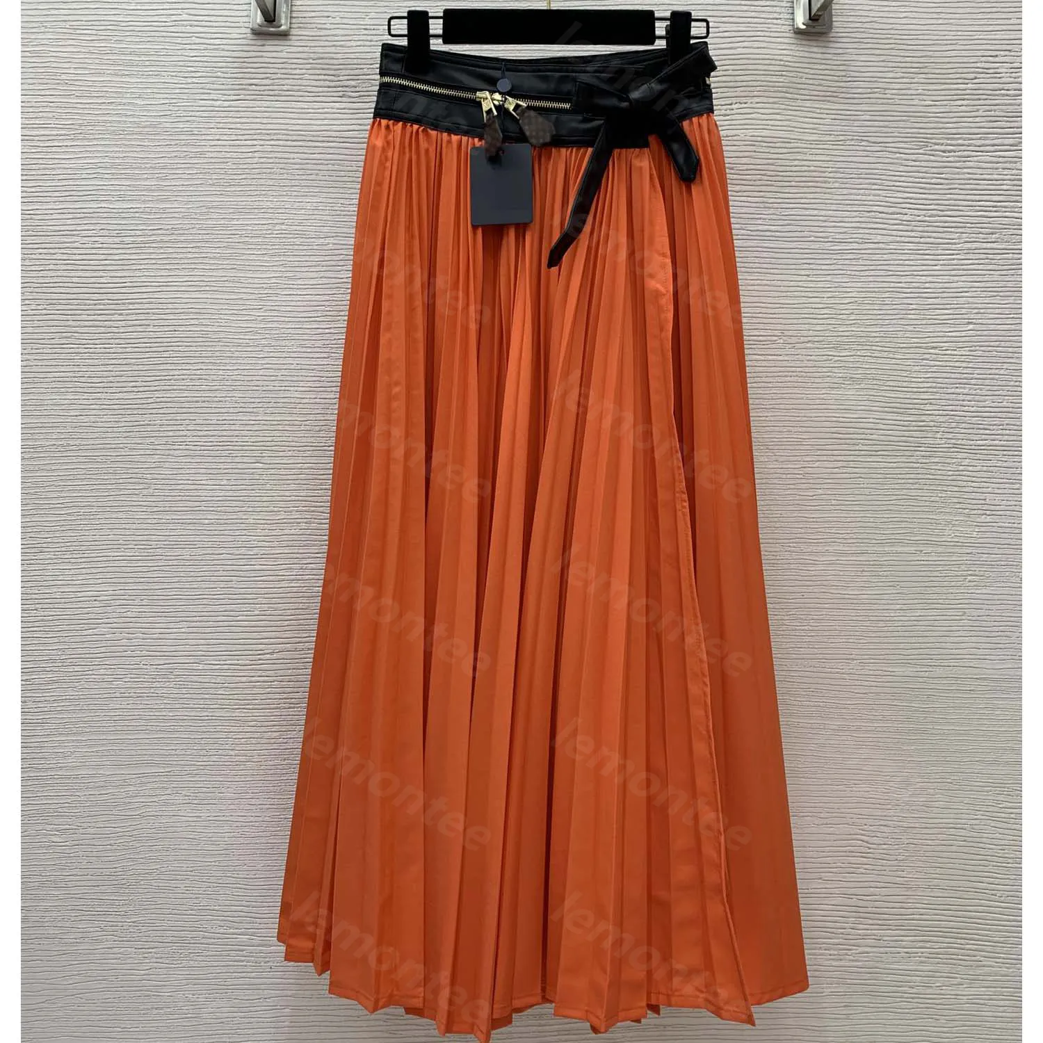 chinese dress ladies Red Midi Skirt | Knee Length Skirt Women main image 0