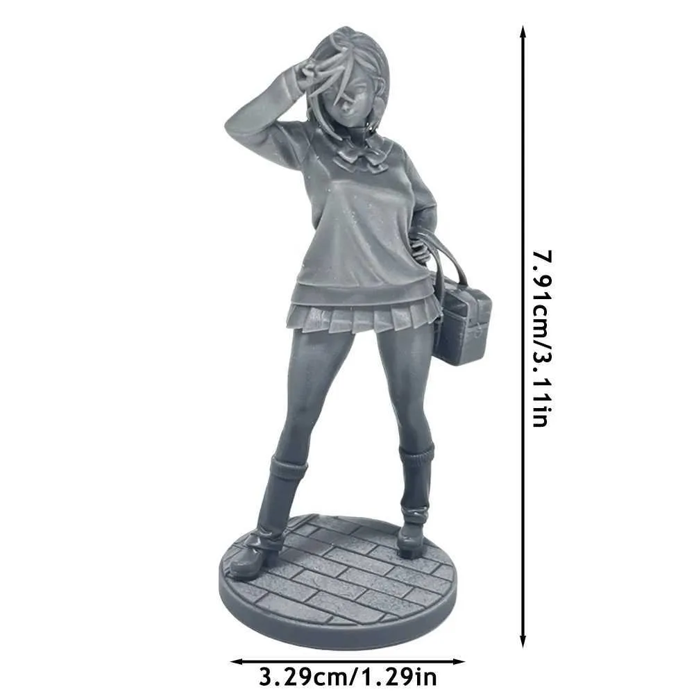 Figurine Anime Ayase Momo - PVC - 8 Cm - Mini Statue Collection Décoration - Cadeau Fan - 3