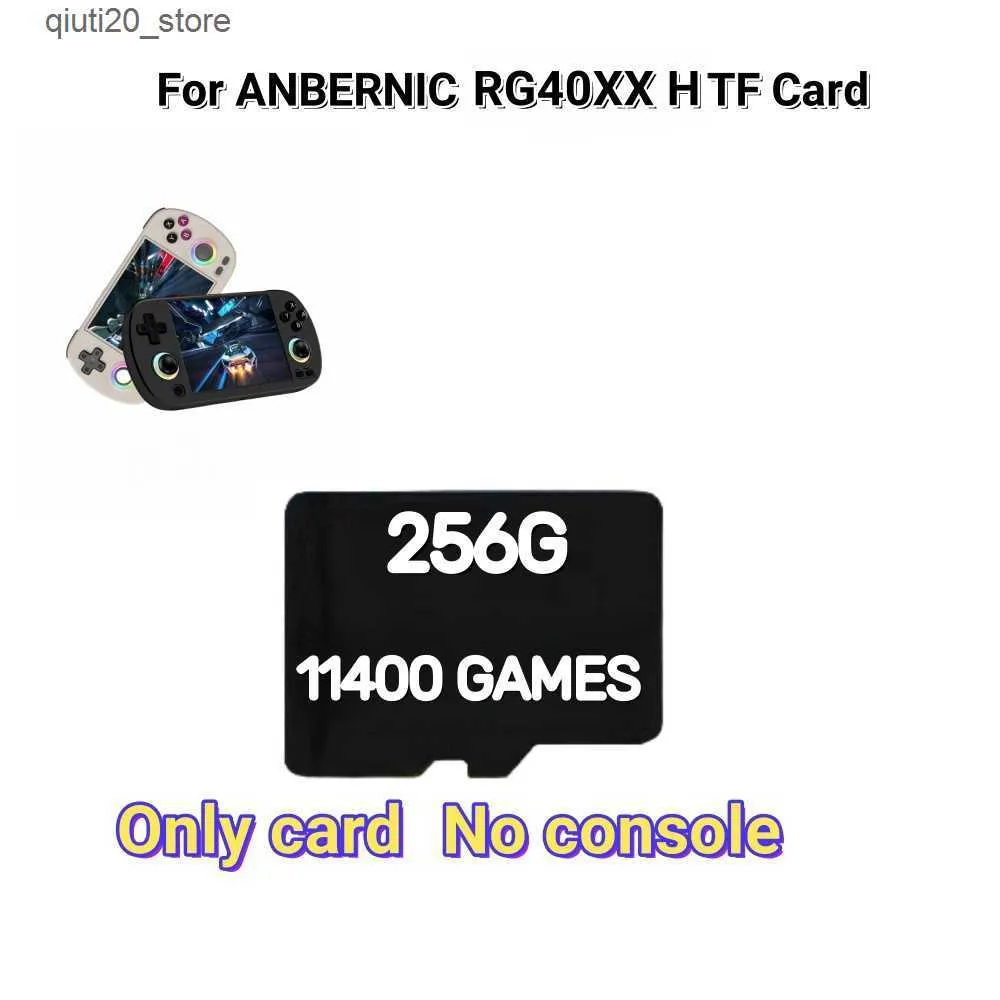 Anbernic RG40XXH Handheld Gaming SD Card - 256GB Pre-Installed