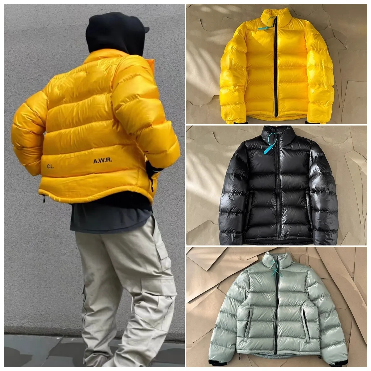 Économisez gros sur les achats en gros de Vestes En Puffer Vestes Nocta  Puffer Vestes Parkas Brillantes Designer Mens Down Veste De Haute Qualité  Duck