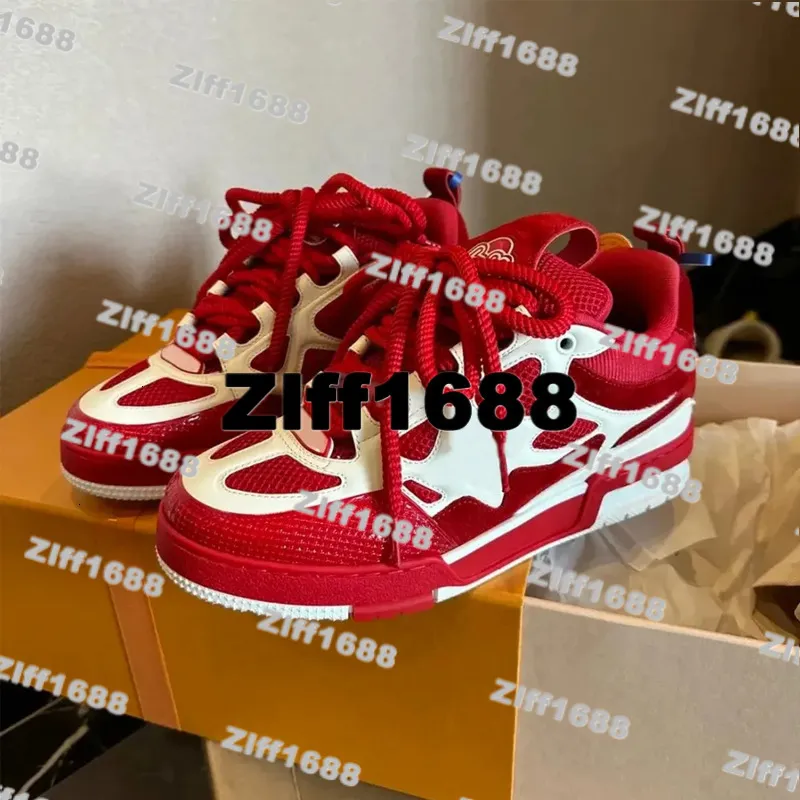 Chunky Skate Designer Zlf013 Women Men Platform Sneakers Defender - Main Image