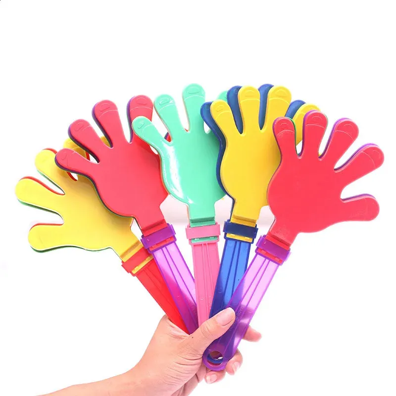 GLEAVI Battimani Di Plastica Per Feste – 20 Pezzi Colorati E Rumorosi – Ideali Per Tifo, Compleanni E Matrimoni - 6