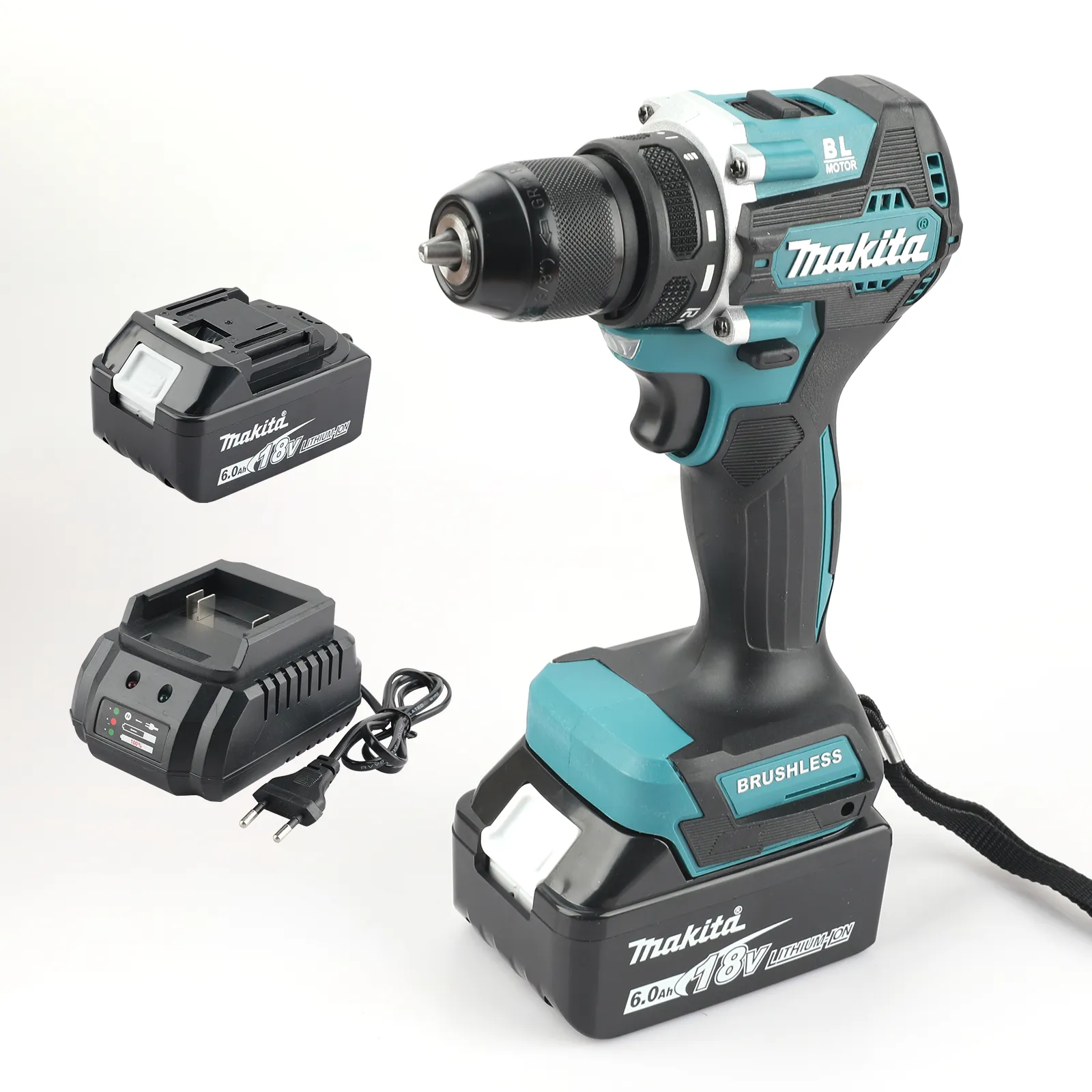 Makita DDF487 10mm power drill with 18V Battery High-Performance