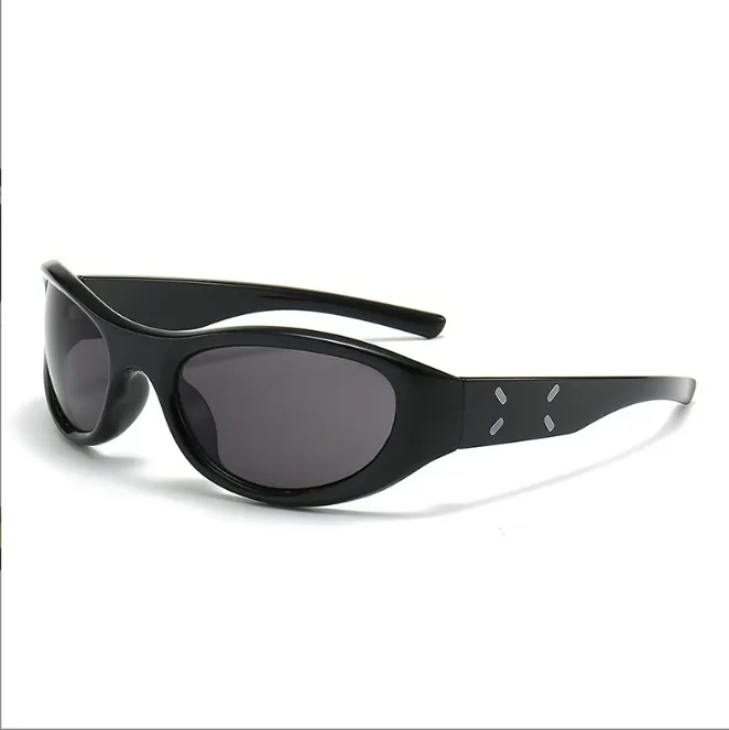 Y2K Classic Punk Wrap Around Sunglasses For Women And  display picture 1