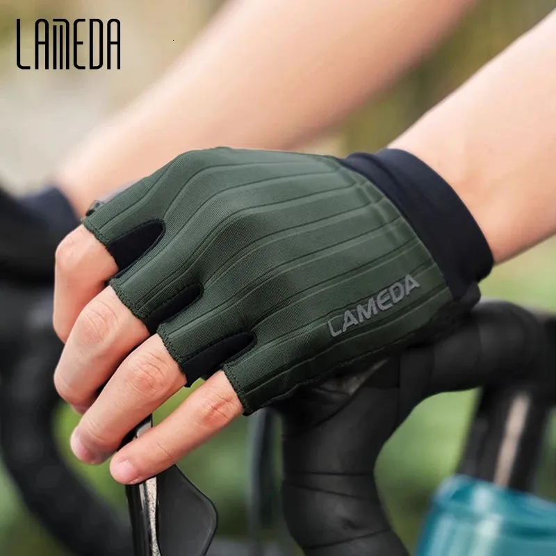 Guantes De Ciclismo Dedo Medio - Transpirables, Ligeros, Compatibles Con Pantallas Táctiles