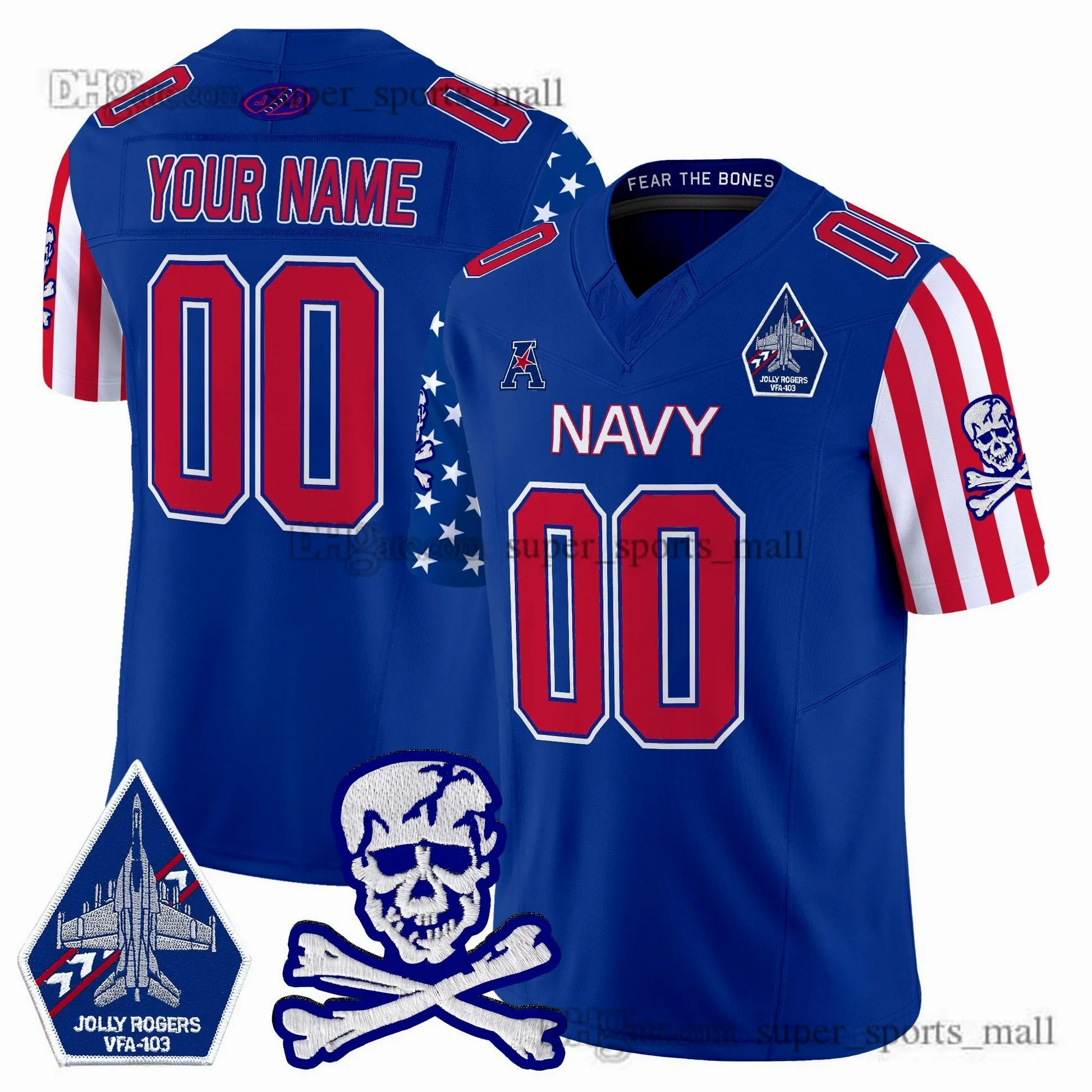 Navy Midshipmen College Football Jerseys - Limited Edition