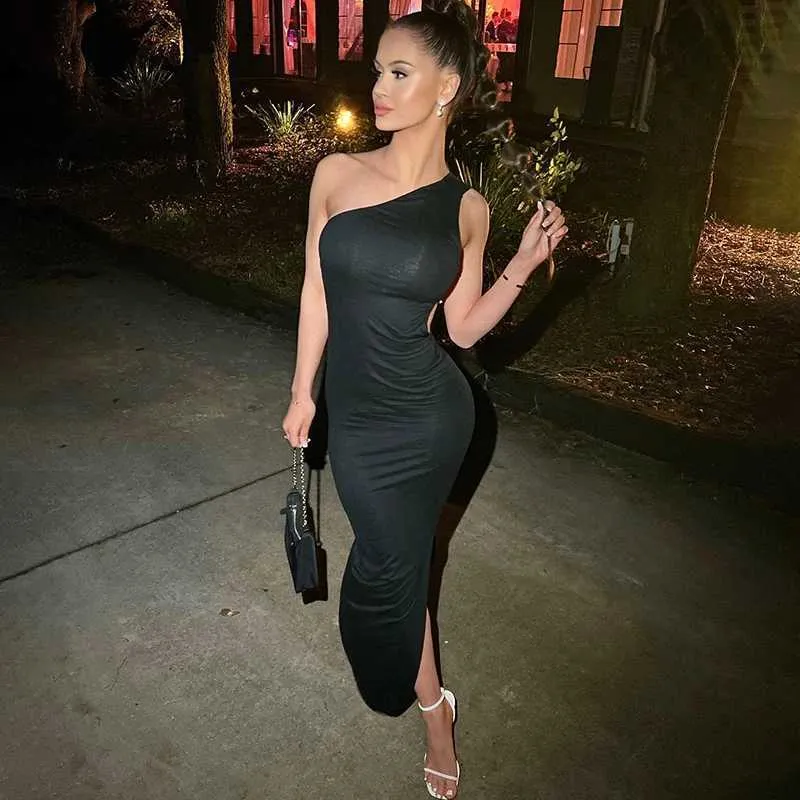 slash neck backless dress Elegant V Neck Backless Emerald Green Long Prom Dress with Slit, Backl –  abcprom main image 1