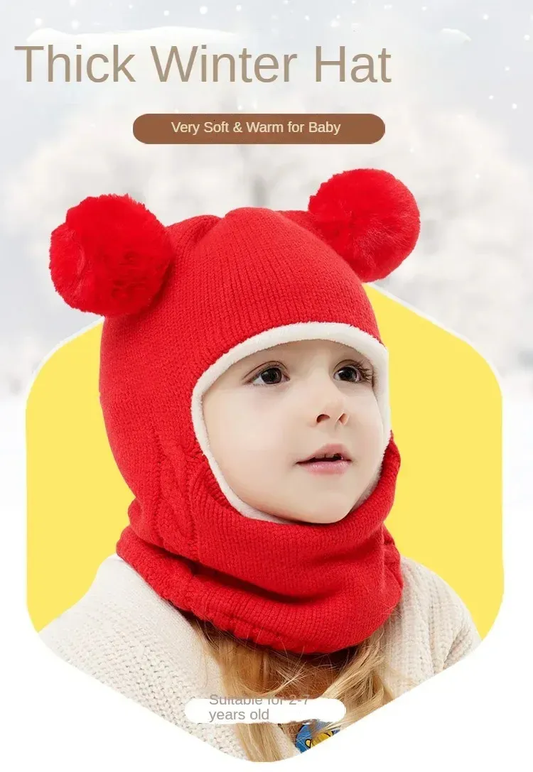 balaclava gorro bebe invierno