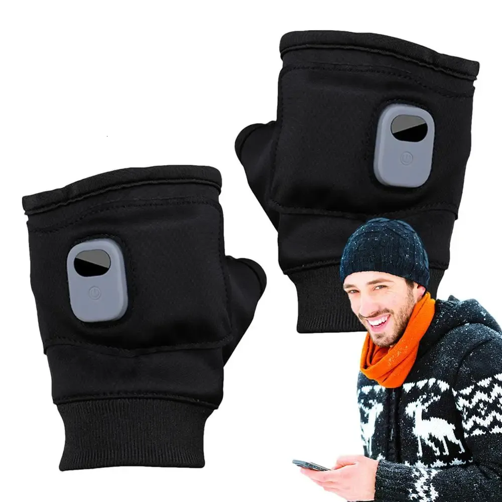 Guantes Calefactables Recargables Para Hombre Y Mujer - Batería 7.4V 6000mAh, Impermeables Y Con Control Táctil | Ideales Para Deportes De Invierno