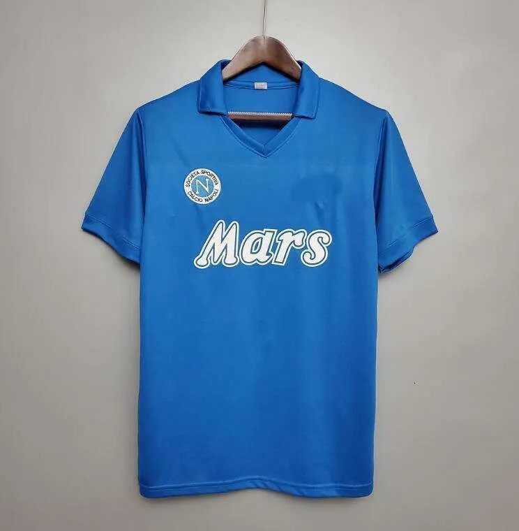SSCナポリ 84/85 ホーム レトロ ユニフォーム #10 MARADONA SSCナポリ 84/85 ホーム レトロ ユニフォーム #10 MARADONA 1984