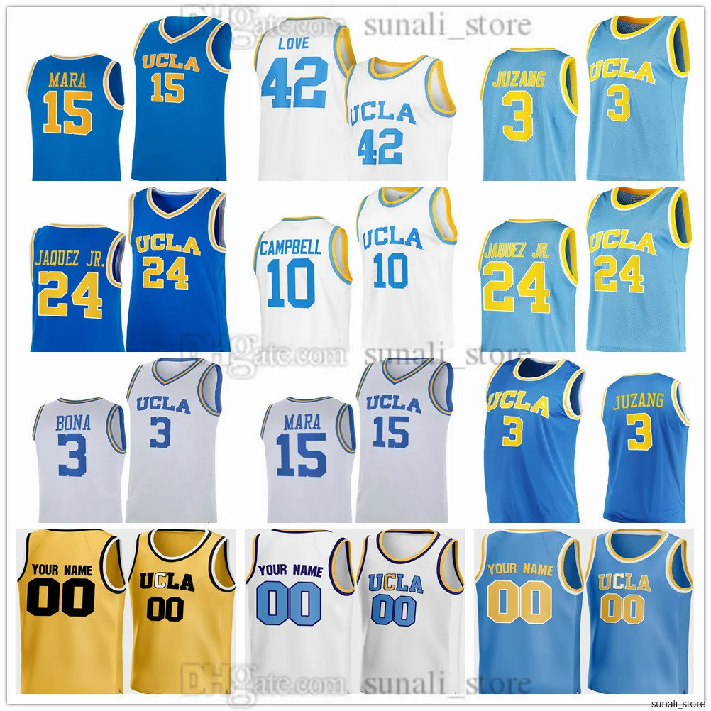 Save Big on Bulk Ucla Bruins Basketball Jerseys Bruins Jerseys: 2025 UCLA  College Basketball Jersey Mara, Andrews, Johnson, Clark, Jaquez Bona, 