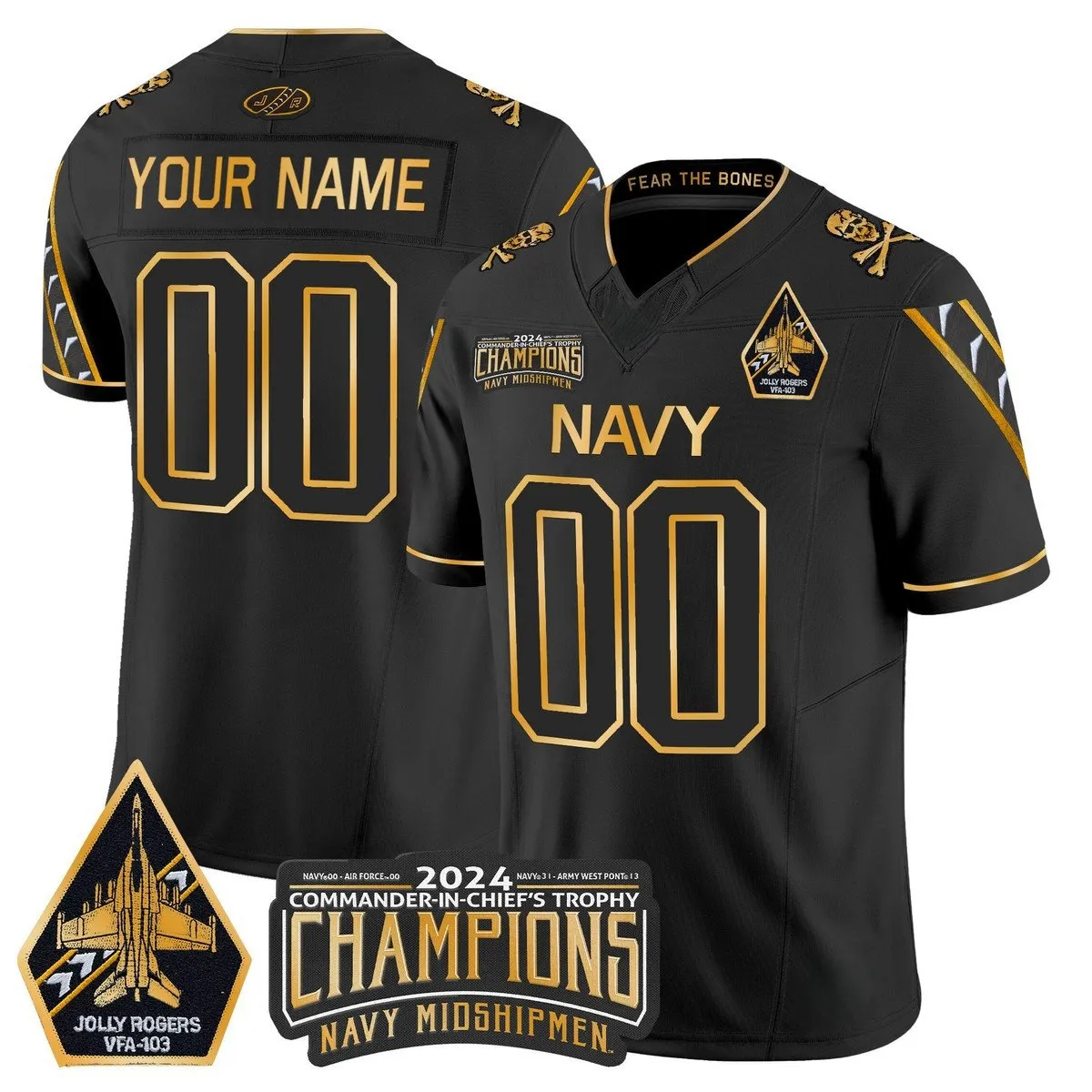 Army Navy Custom Navy Football Jersey Custom Personalized Football
