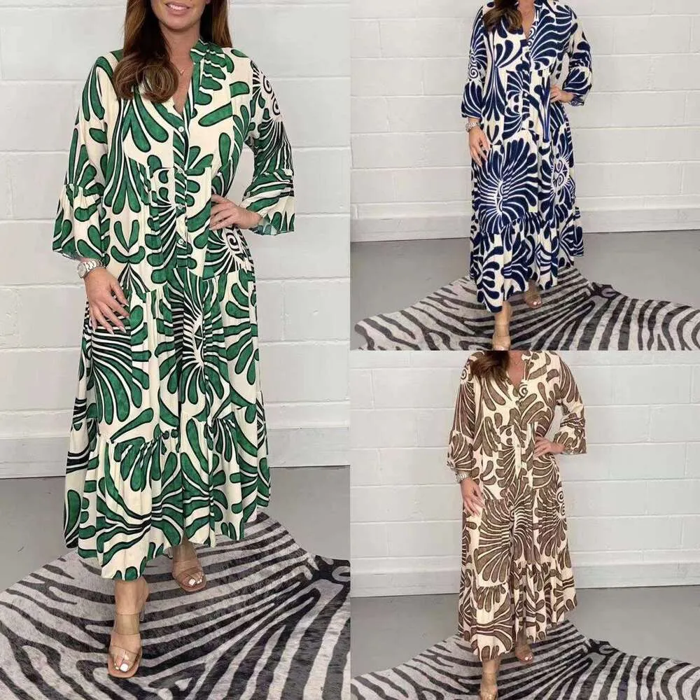 chinese dress ladies KLWCJFFF Womens V Neck Long Sleeve Midi Dress 2024 Fall Fashion Casual Loose  Fit Flowy Swing Tiered Beach Vacation Dresses Blue at Amazon Women's  Clothing store