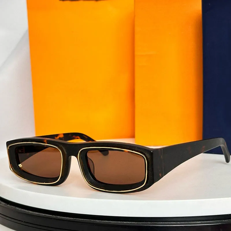 Narrow Frame Compact Square Sunglasses 2388E Full Frame  display picture 2