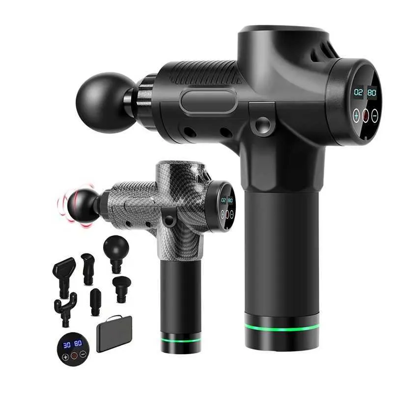 Pistola De Masaje, 30 Niveles, Percusión Eléctrica, Tejido