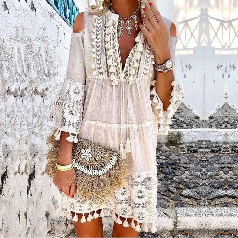 boho short dresses with boots