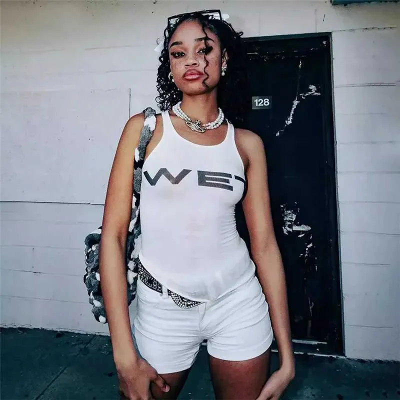 トップス wet tank 2 Wet Tank Top – TikTok Viral Y2K Crop | Litlookz – Litlookz Studio