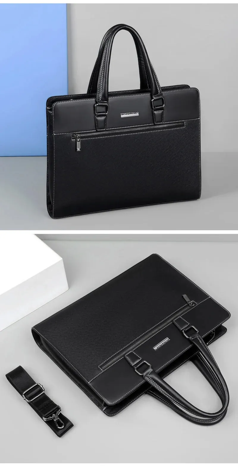 Pvc Briefcase Men's Attache Briefcase Durable PVC Executive... From Gou03, $34.26 ...