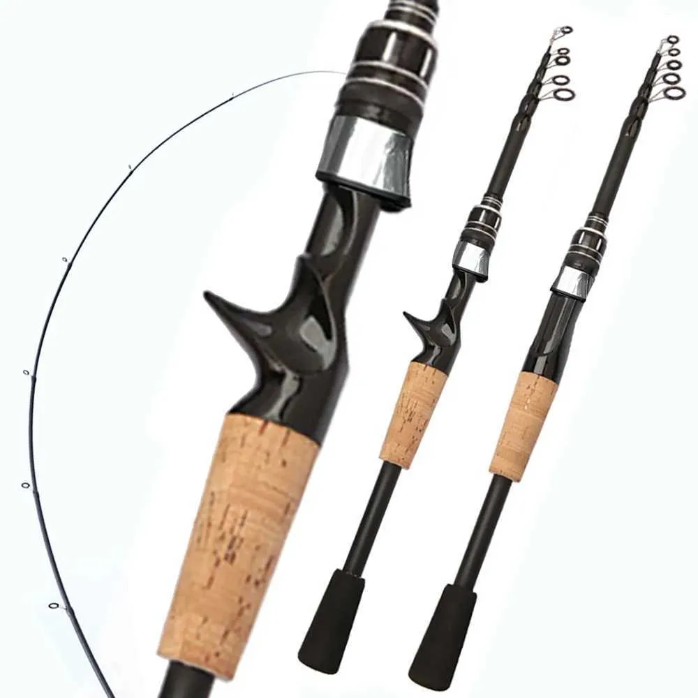 8 foot telescopic baitcasting rod Fishing and Reel Combo, 6.9ft Spincast Rod with Left Handed Reel Combos, Sea Saltwater Freshwater Ice Bass Fishing Tackle Set Fishing Rods Kit : Sports & Outdoors slip hold in wet conditions Baitcasting Fishing Rod Telescopic Carbon