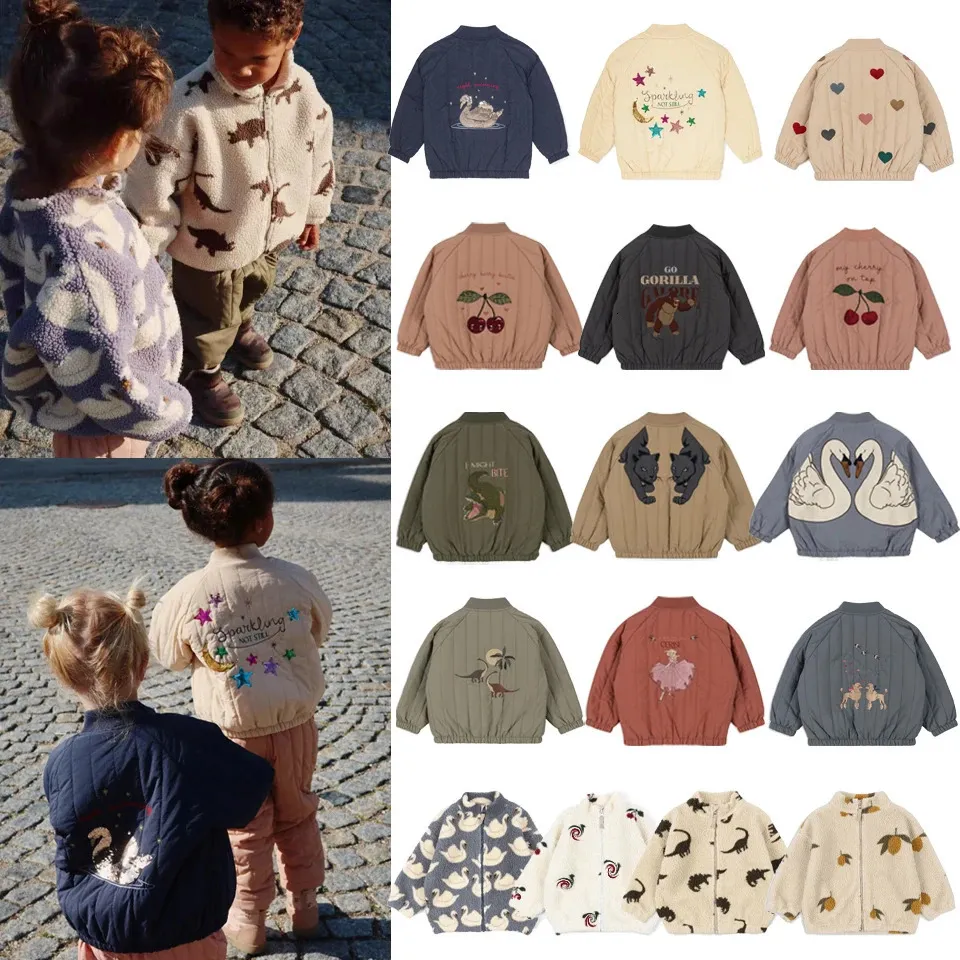 2024 Autumn Winter KS Childrens Embroidery Jackets... 