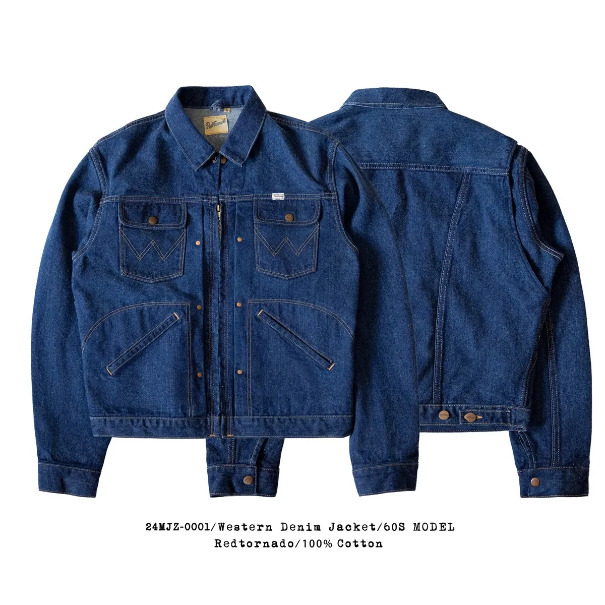 ジャケット・アウター argue baseball denim jacket Shop Smoke Rise Varsity Sleeve Denim Jacket JJ24545SNZ-BLU