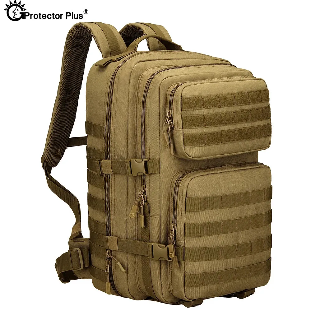 Protector Plus Rucksack PROTECTOR PLUS Tactical Backpack 45L Waterproof Softback Unisex Camo ...