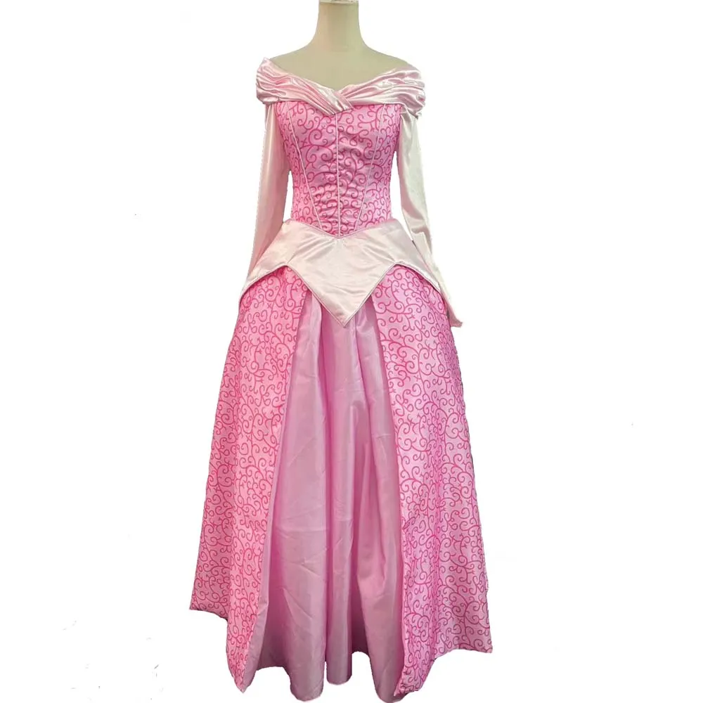 strapless open back dress Ariel Dress, Pink Ariel Dress, Adult Ariel Dress – TwirlingDresses