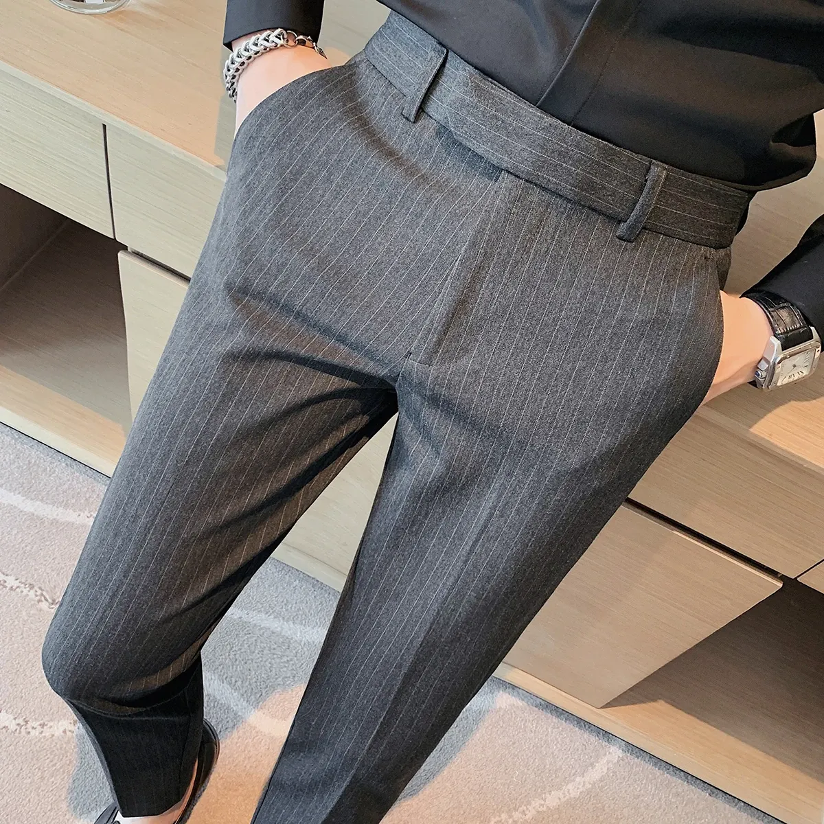 white christmas dresses Stretch Dress Pants for Tall Men main image 0
