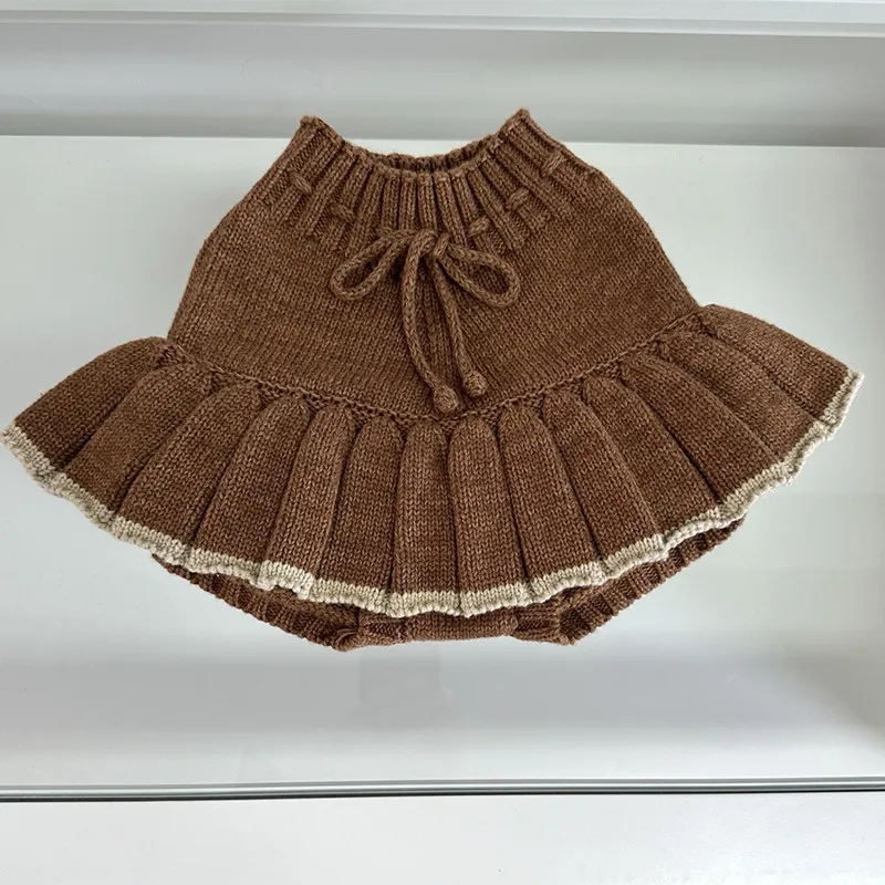 EnkeliBB Kids Girls Knit Summer Crochet Mini Skirt With EnkeliBB Kids Girls Knit Summer Crochet Mini Skirt With