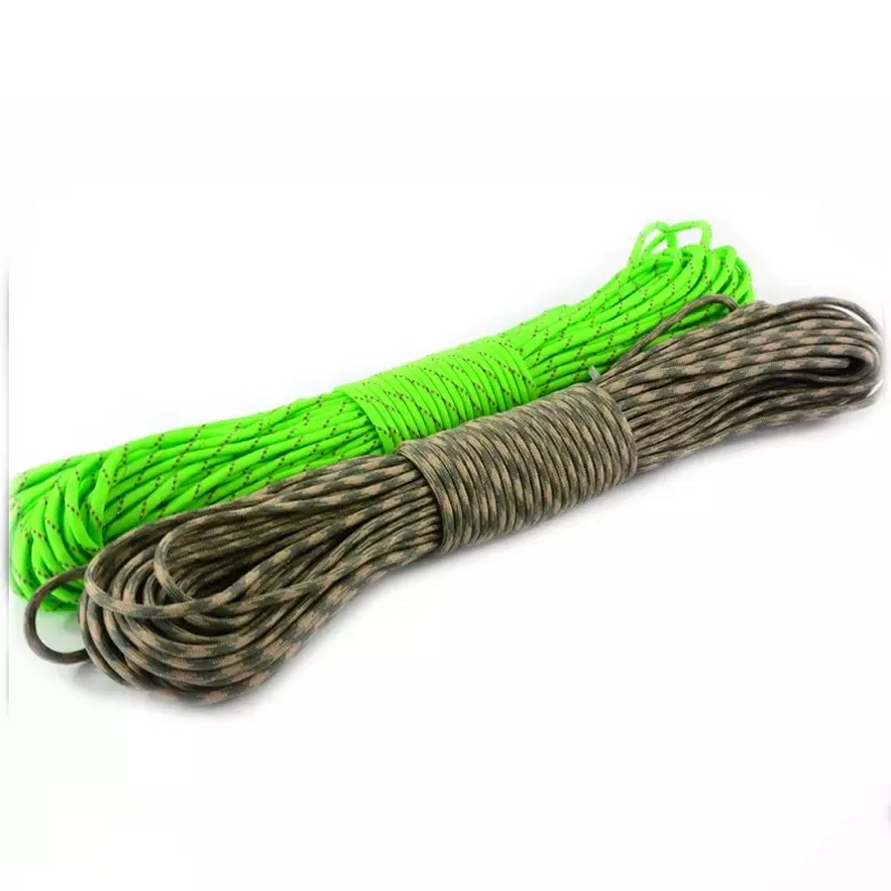 PARACORD PLANET Cuerda Paracord 550 – 100 Pies, Resistencia 550lb, Hecha En USA (Gris Carbón)