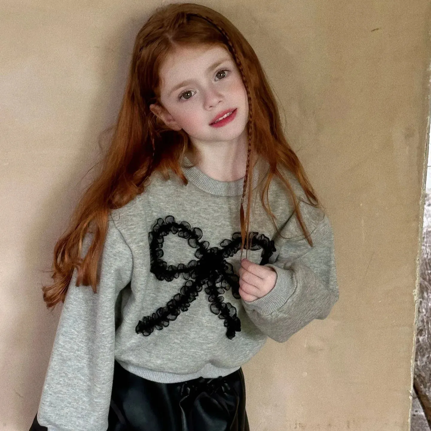 Cute Sweaters For Teens Girls Winter Sweater Soft Cotton Knit With