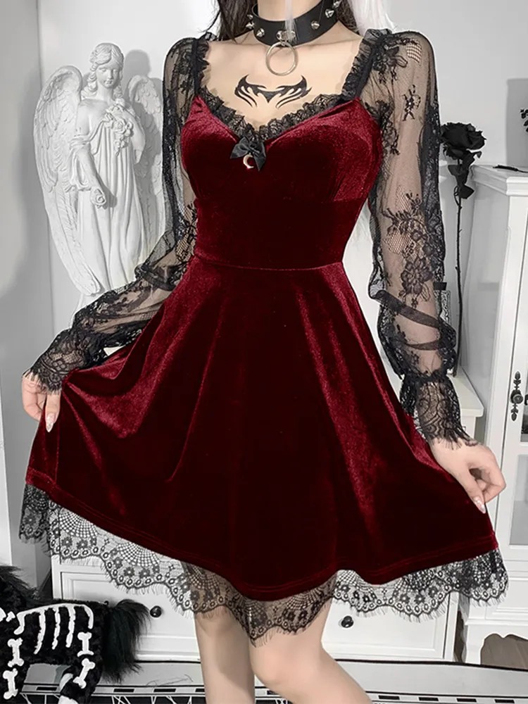 cute grunge dresses Deadbeat' Black Grunge Dress Rags n Rituals