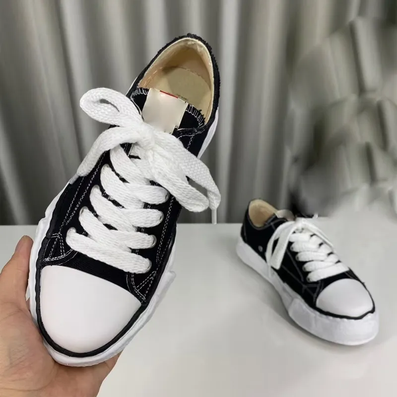 Sneaker Rubber Flats Designer Sneakers Flats Shoes Unisex Canvas