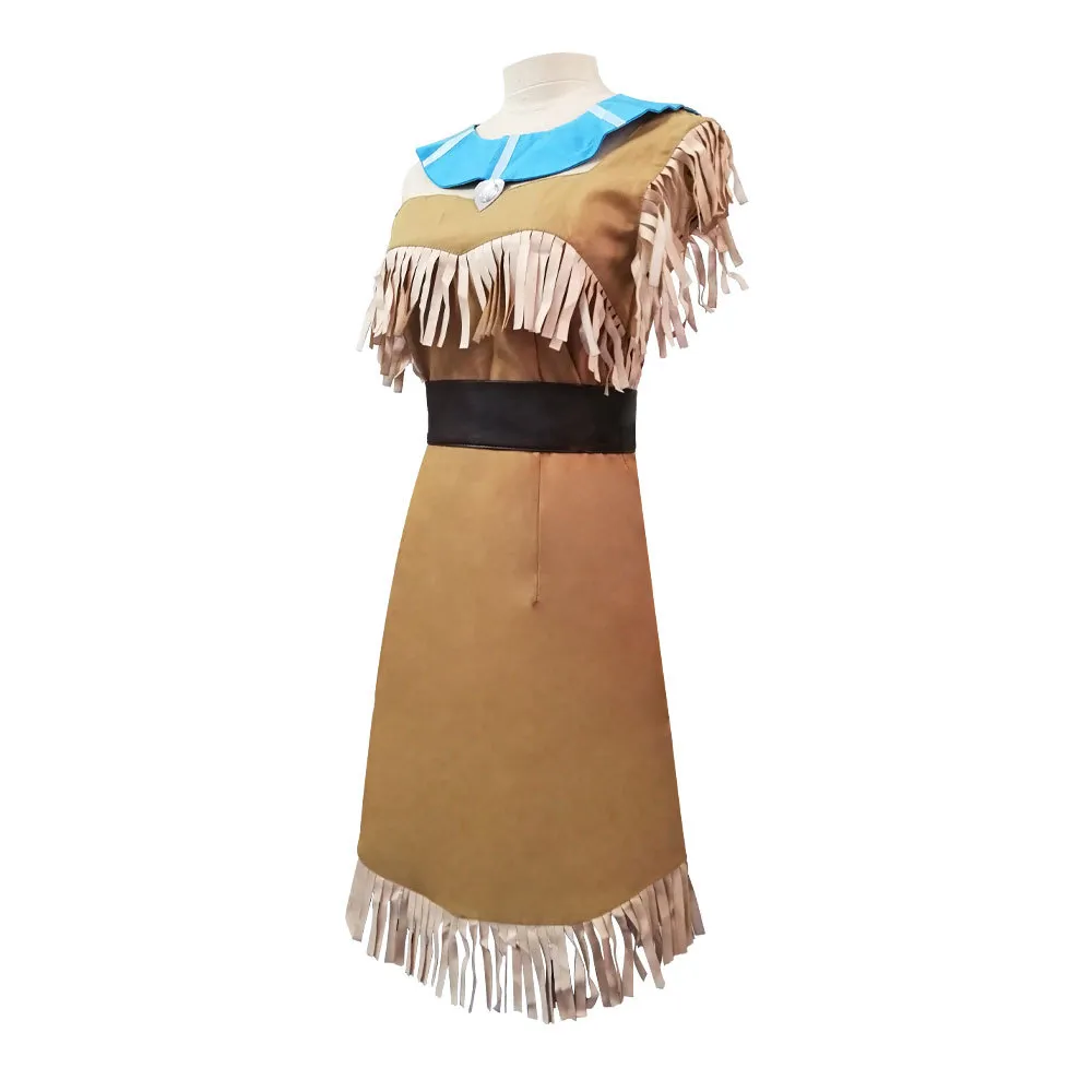 open lace back dress Amazon.com: Zaldita Pocahontas Costume for Women Native American Outfits  Warrior Princess Dress for Halloween Brown Small: Clothing, Shoes & Jewelry