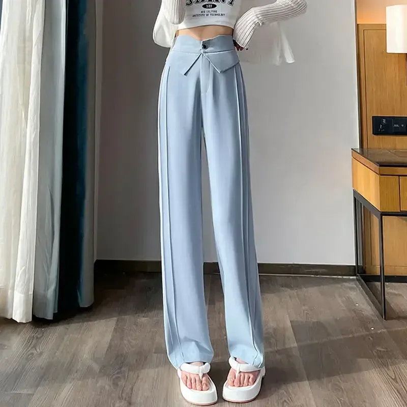 chinese dress ladies Loose Business Casual Dress Pants for Women – G4Free main image 0