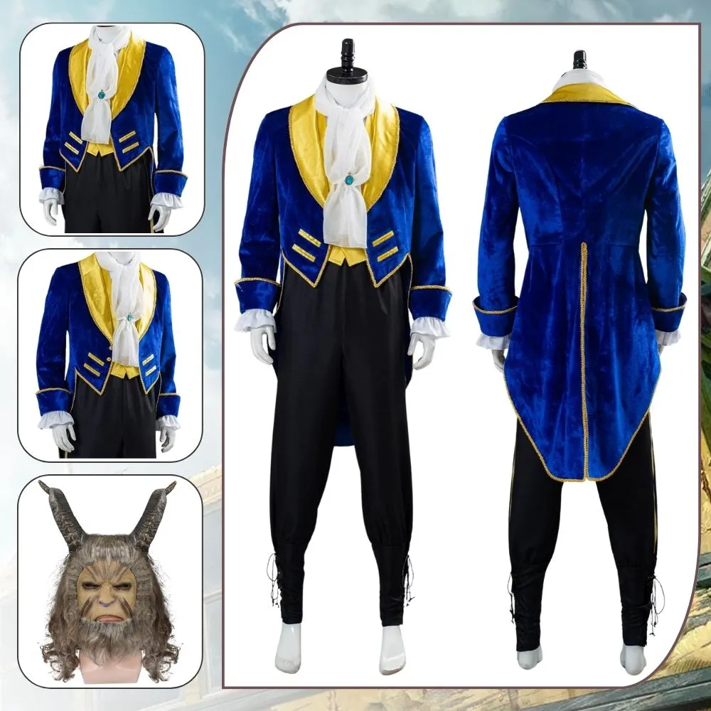 Carnival Costumes Men, Royal Prince Cosplay Costume For Adult Men - Main Image