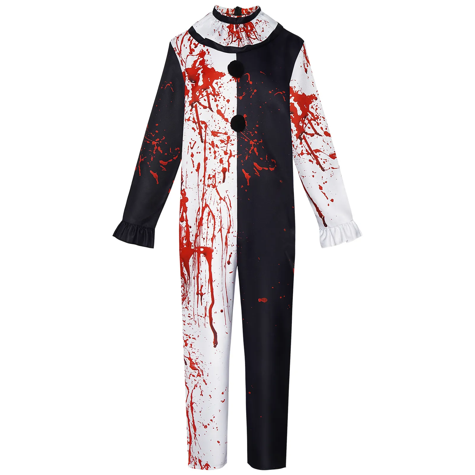 Halloween Killer Kostüm Für Erwachsene – Mit Maske Und Overall, Grusel-Cosplay