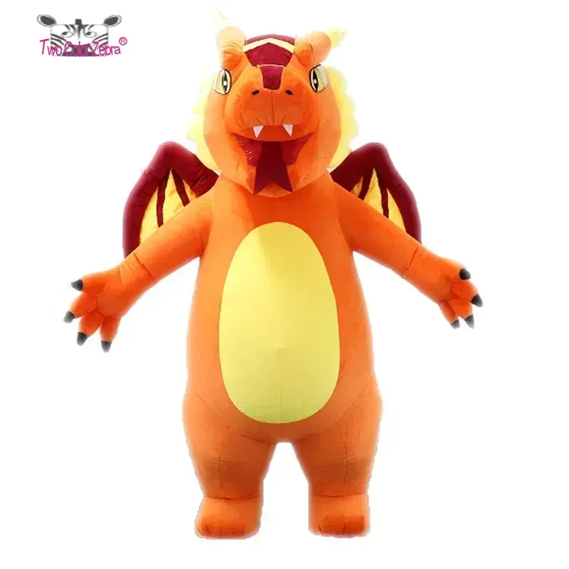 Disfraz De Charizard Inflable 2.6m Mascota De Dinosaurio Para Caminar ...