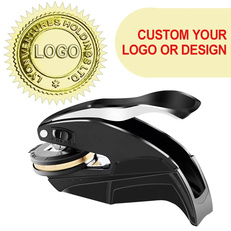 Portable Steel Embossing Custom Embosser Machine For Custom Logo ...