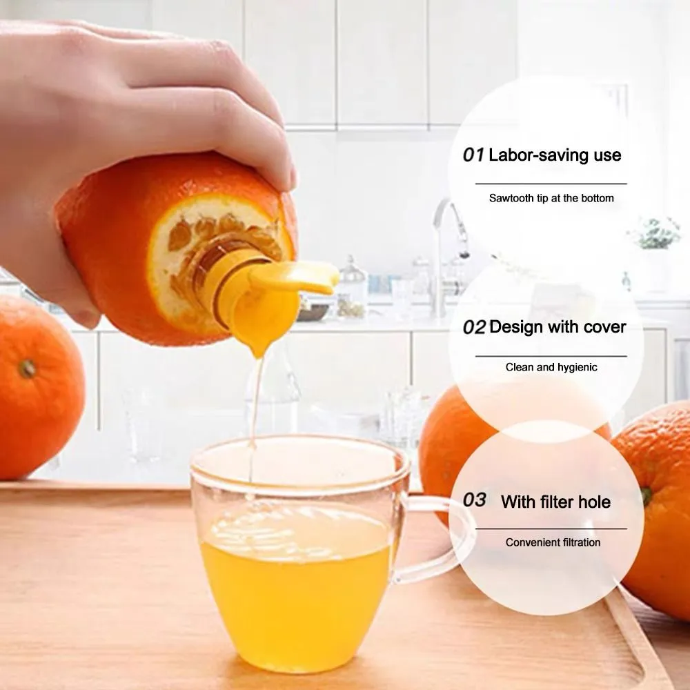 Lemon Juicer Manual 2025 New Screwtop Lemon Squeezer, Terrificas Lemon Orange Juicer Lemon Lime Squeezer