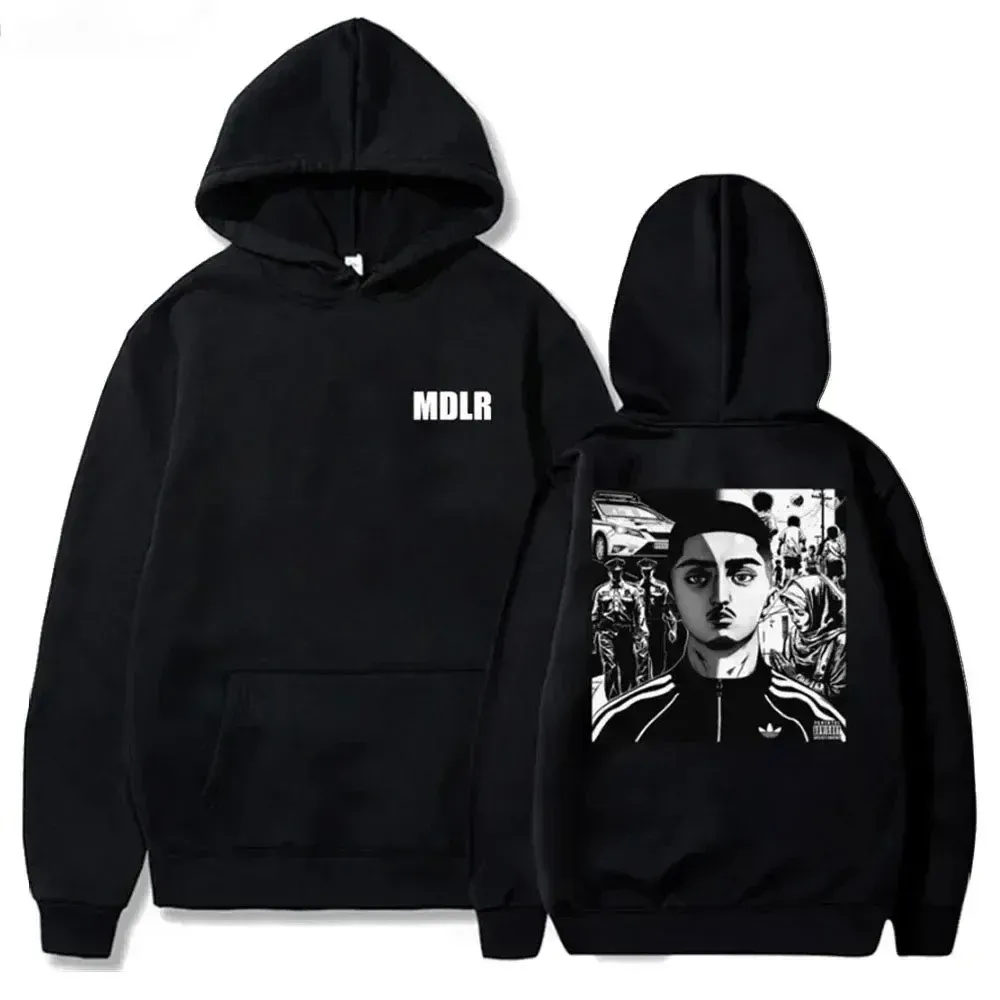 Women's Music Rapper Hoodie - Long Sleeve Print Pullover Sweatshirt for ...