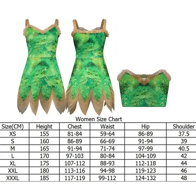 Tinker Bell cosplay for Adults - Peter Wendy Fantasia...