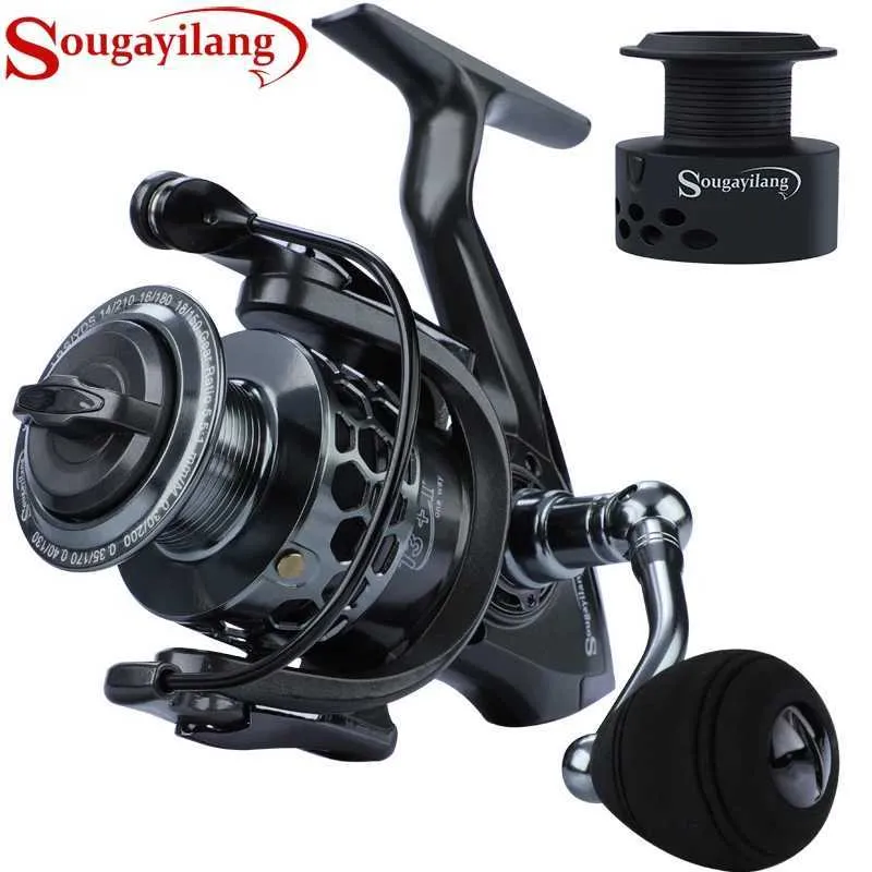 CDN-GX Spinning Fishing Reel - 13+1BB, Ultra Smooth, Aluminum Spool (1000-5000 Series)