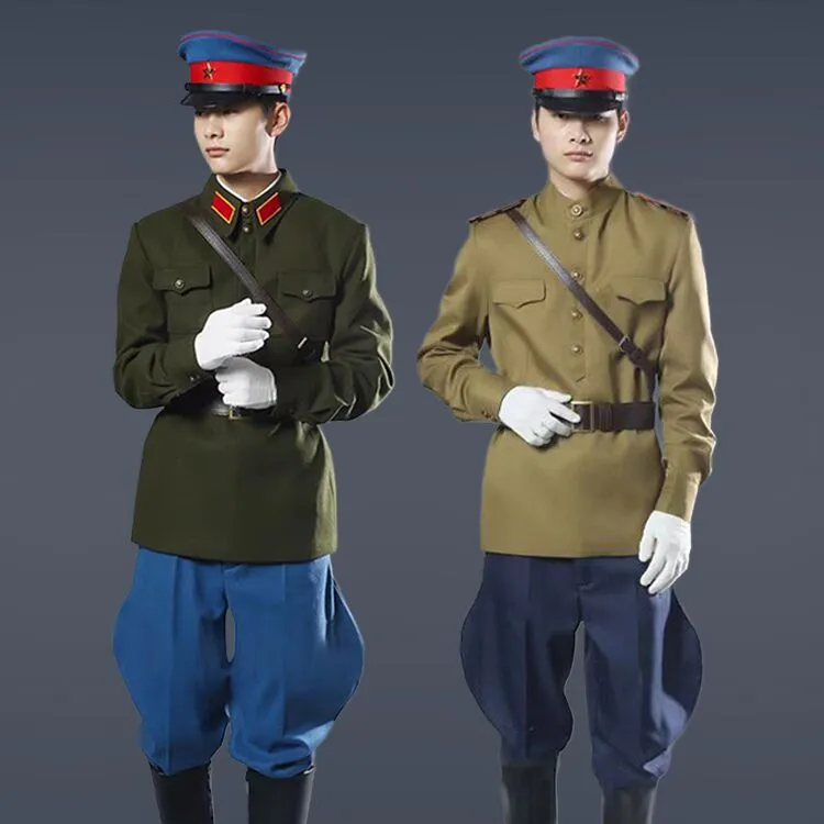 soviet dress uniform COLD WAR ERA USSR ARTILLERY MARSHAL The final fifty images covers Russian/Soviet uniforms from 1921 Soviet Commissar Woolen Suit with