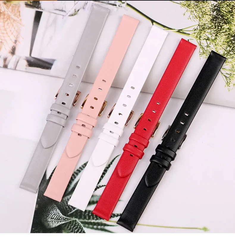 Genuine leather strap for 5158517/5158544/5158972 watches 12mm small ...