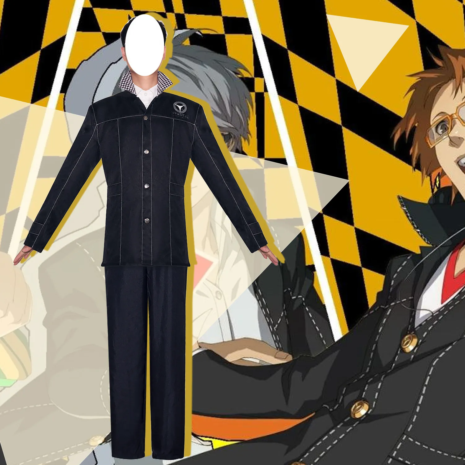 Anime Cosplay For Men High School Uniform Costume From