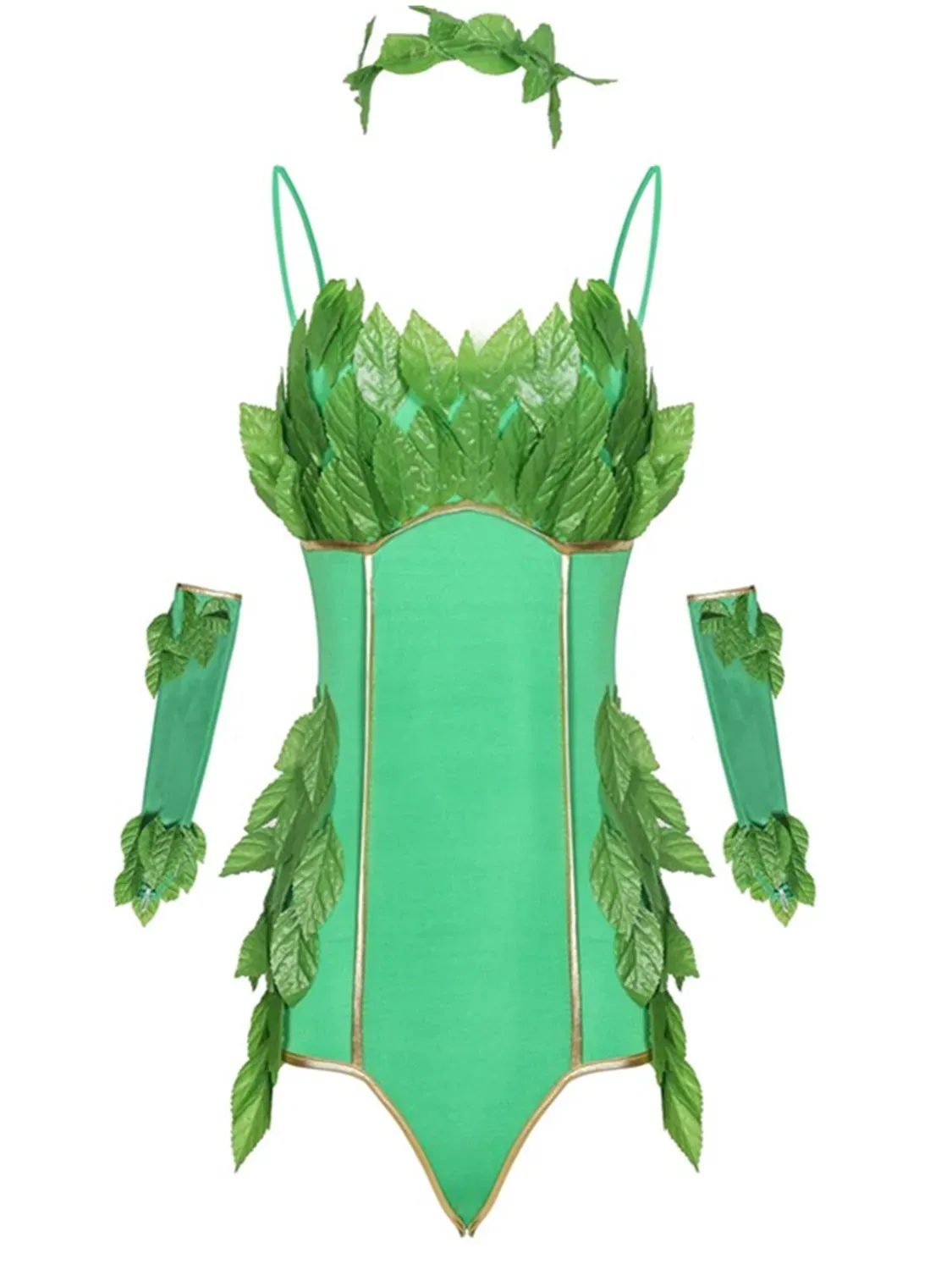poison ivy green corset dress Ivy Green Corset Dress main image 0